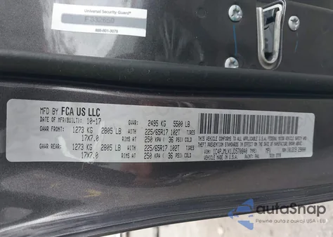 2018 Jeep Cherokee Latitude Plus 4X4 из США, поврежденный, VIN 1C4PJMLX1JD570840